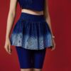 Women's Denim-Look Gradient Tennis Outfit