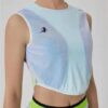 Women's Gradient Blue 2-Piece Workout Outfit